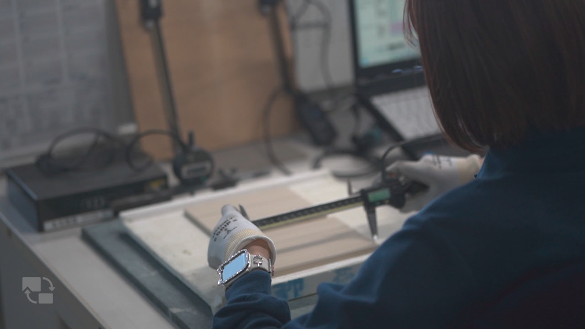 Quality inspection of Japanese mosaic tiles
